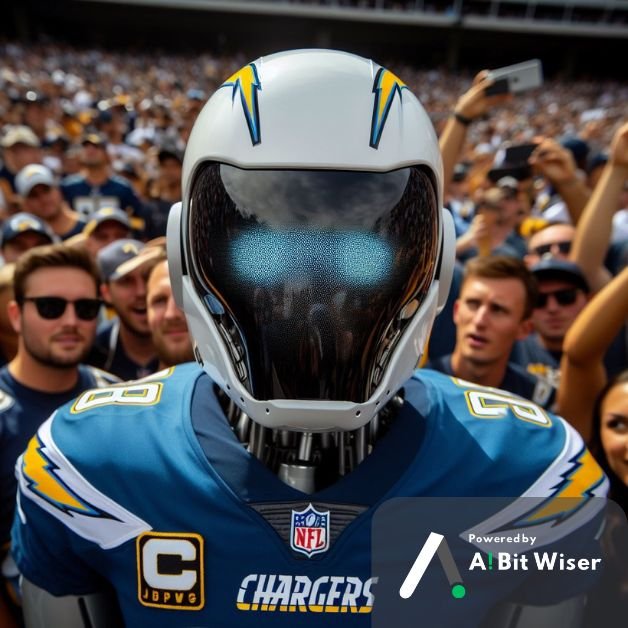 ai robots at chargers game real or fake (3)