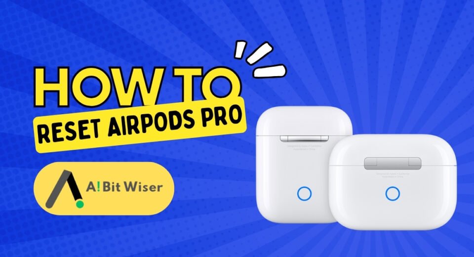 how to reset airpods pro