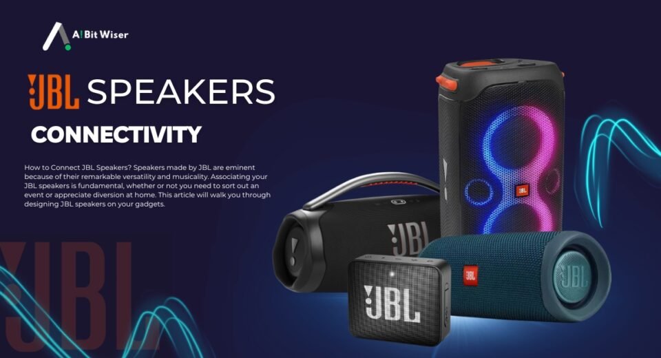 how to connect jbl speakers