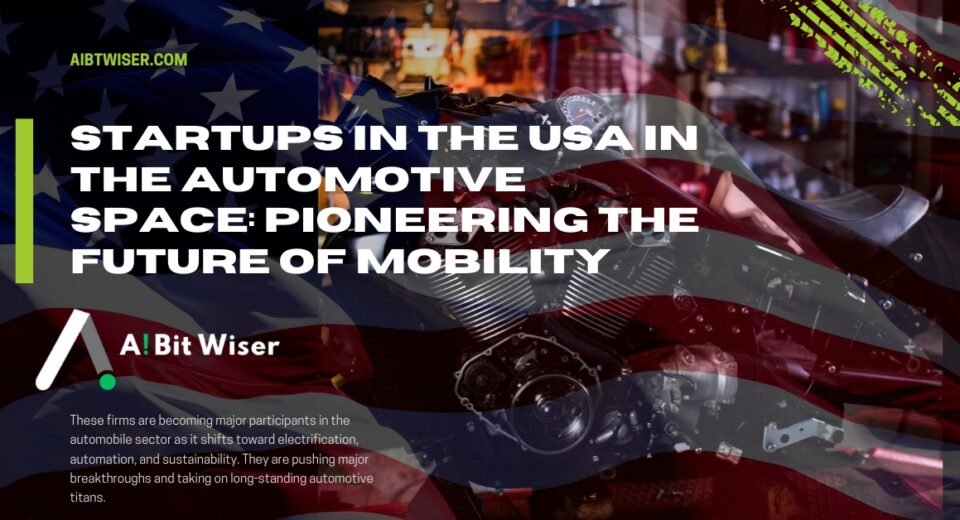 startups in usa in automotive space