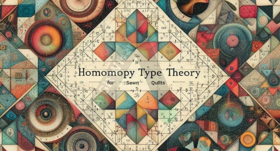 Homotopy Type Theory for Sewn Quilts