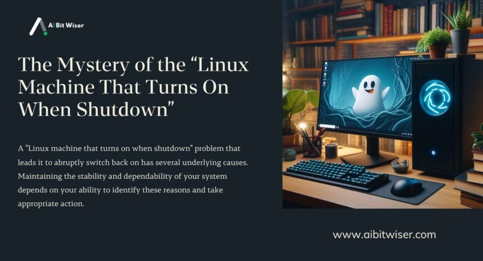 Linux machine that turns on when shutdown