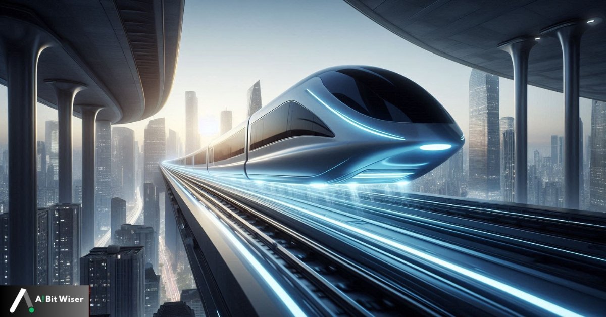 how does a maglev train work