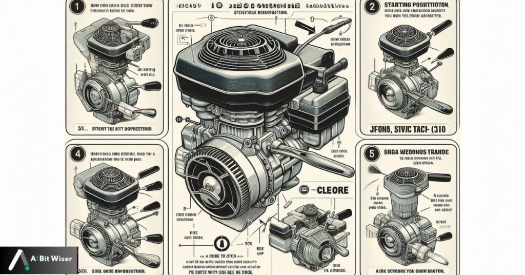 Briggs PXi2500 Ready Start choke adjustment