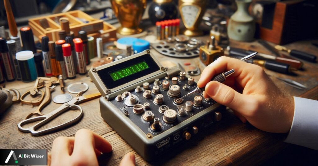 conrad button battery tester model