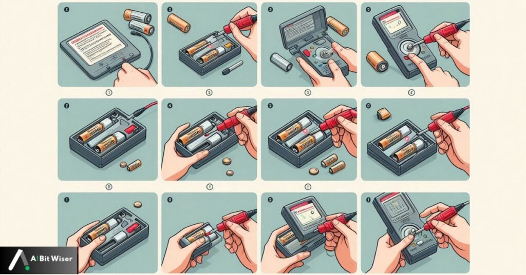 conrad button battery tester model