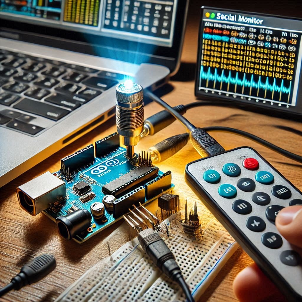 How to Connect IR LED to Arduino Pro Micro