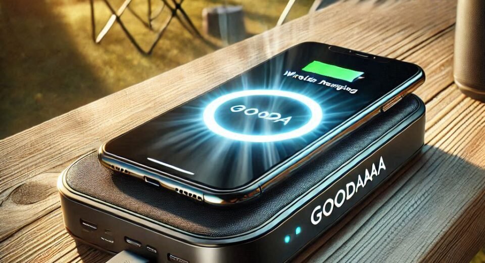 GOODaaa Power Bank Wireless Charger Solar Charge