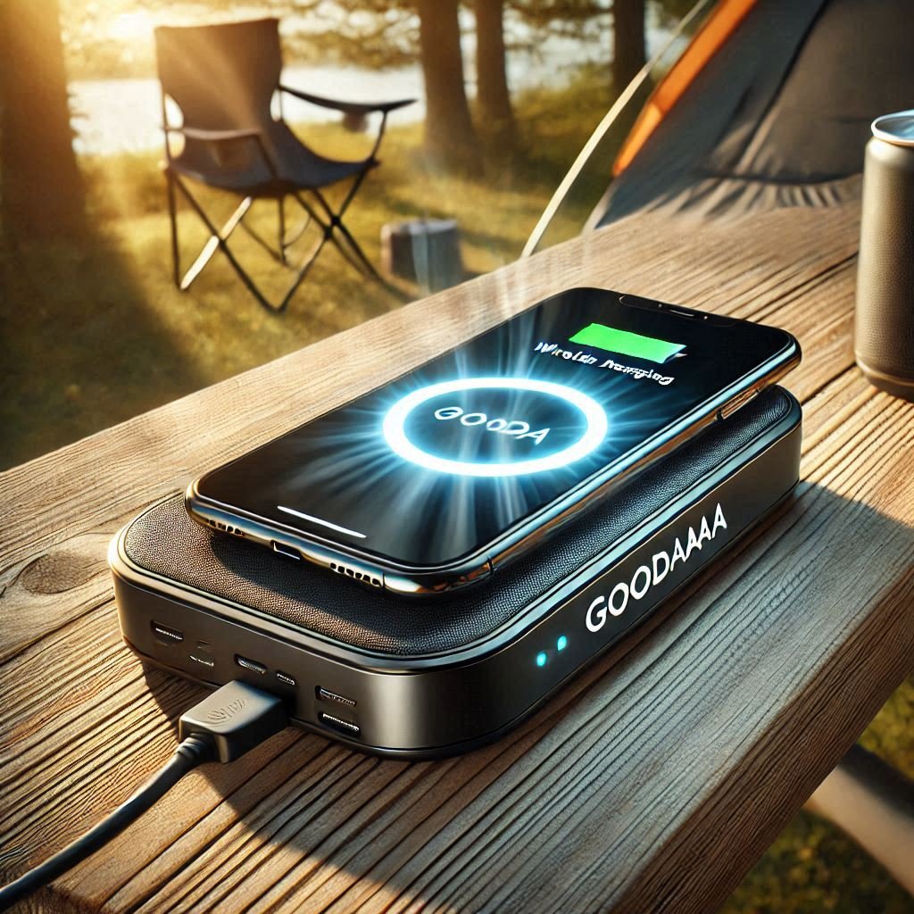 GOODaaa Power Bank Wireless Charger Solar Charge